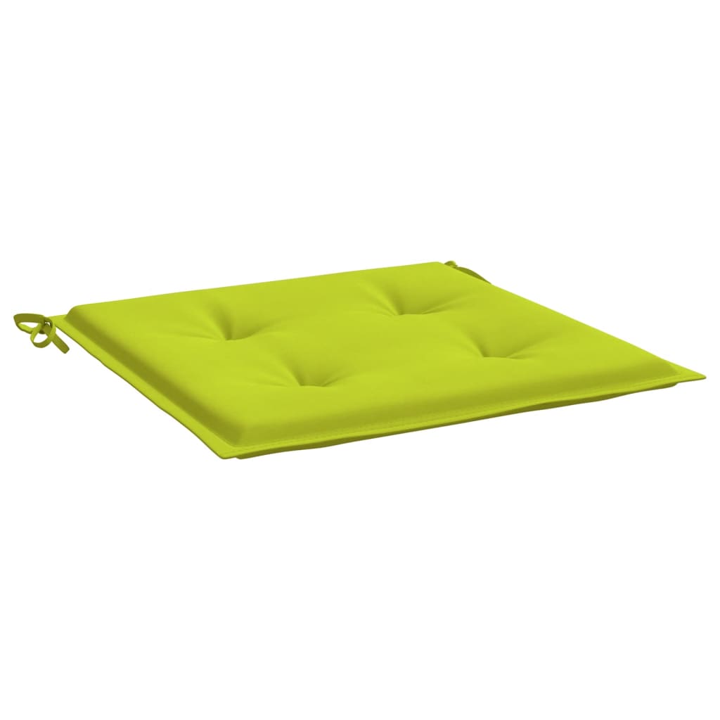 VidaXL Tuinstoelkussens 6 st 40x40x3 cm oxford stof felgroen