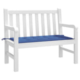 Vidaxl Garden Bench Cushion 100x50x3 cm tessuto oxford blu reale