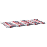 Vidaxl Garden Banch Cushion 100x50x3 cm Tessuto in tessuto Oxford Red