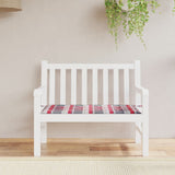 Vidaxl Garden Banch Cushion 100x50x3 cm Tessuto in tessuto Oxford Red