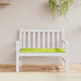 Vidaxl Garden Bench Cushion 120x50x3 cm Tessuto di Oxford verde brillante