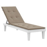 Vidaxl Patio Stol Pushion (75+105) X50x4 cm taupe