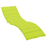 Vidaxl Lagger Cushion 200x60x3 cm tessuto oxford verde chiaro