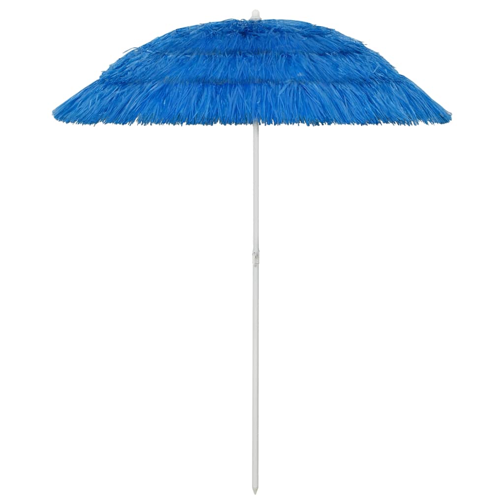 Vidaxl Strandparasol Hawaii 180 cm blau