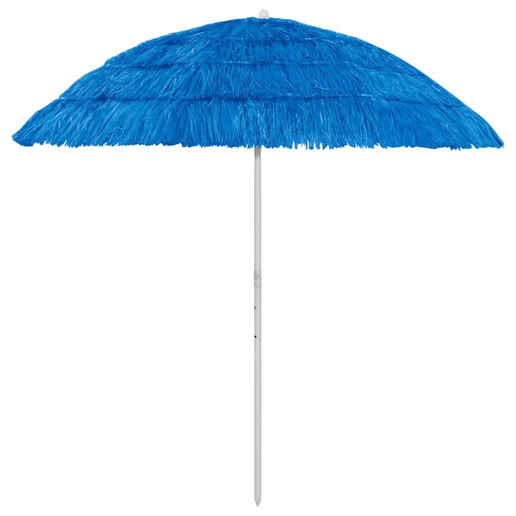 Vidaxl Strandparasol Hawaii 240 cm blau