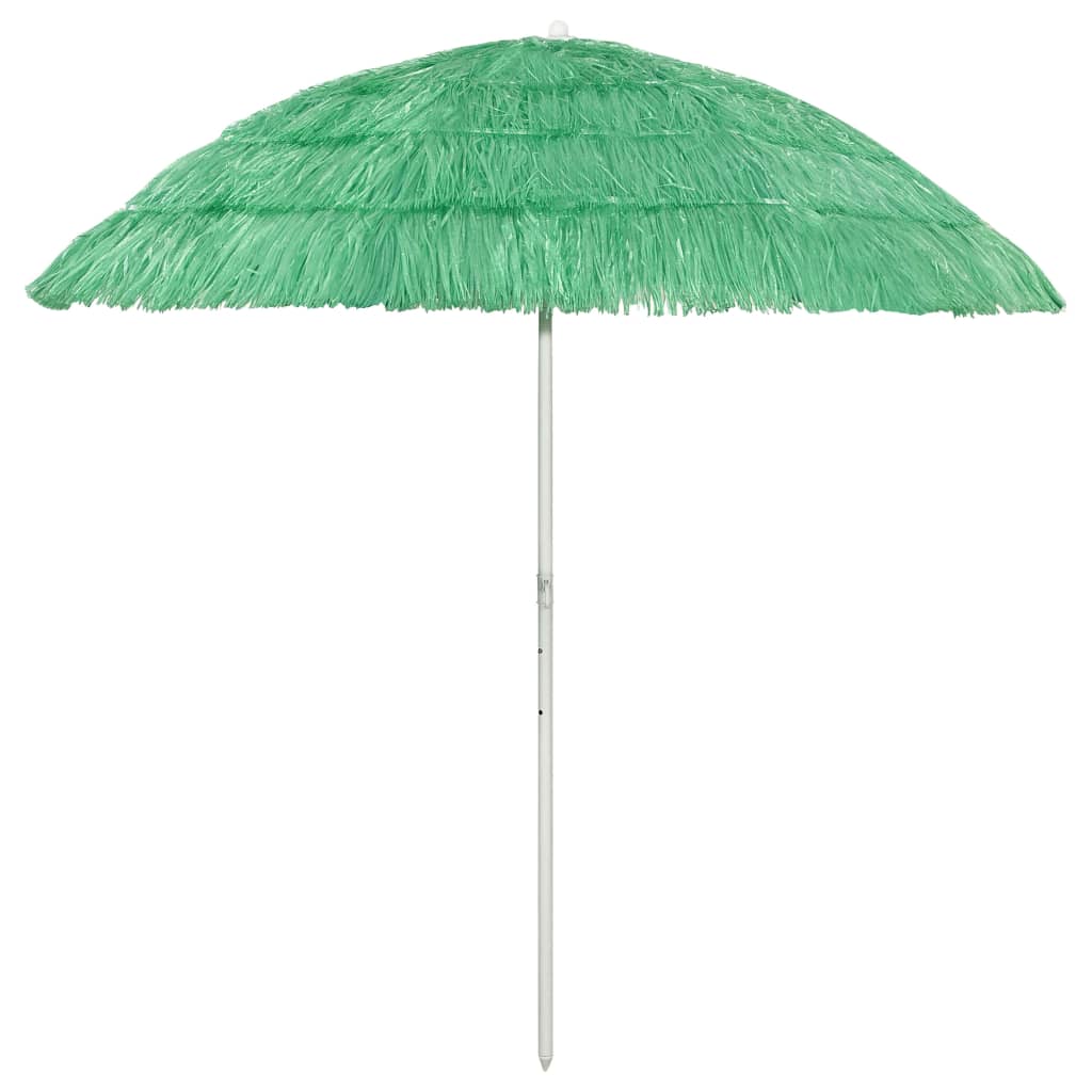 Vidaxl Strandparasol Hawaii 240 cm verde