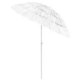 Vidaxl Strandparasol Hawaii 180 cm Weiß