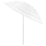 Vidaxl Strandparasol Hawaii 240 cm Weiß