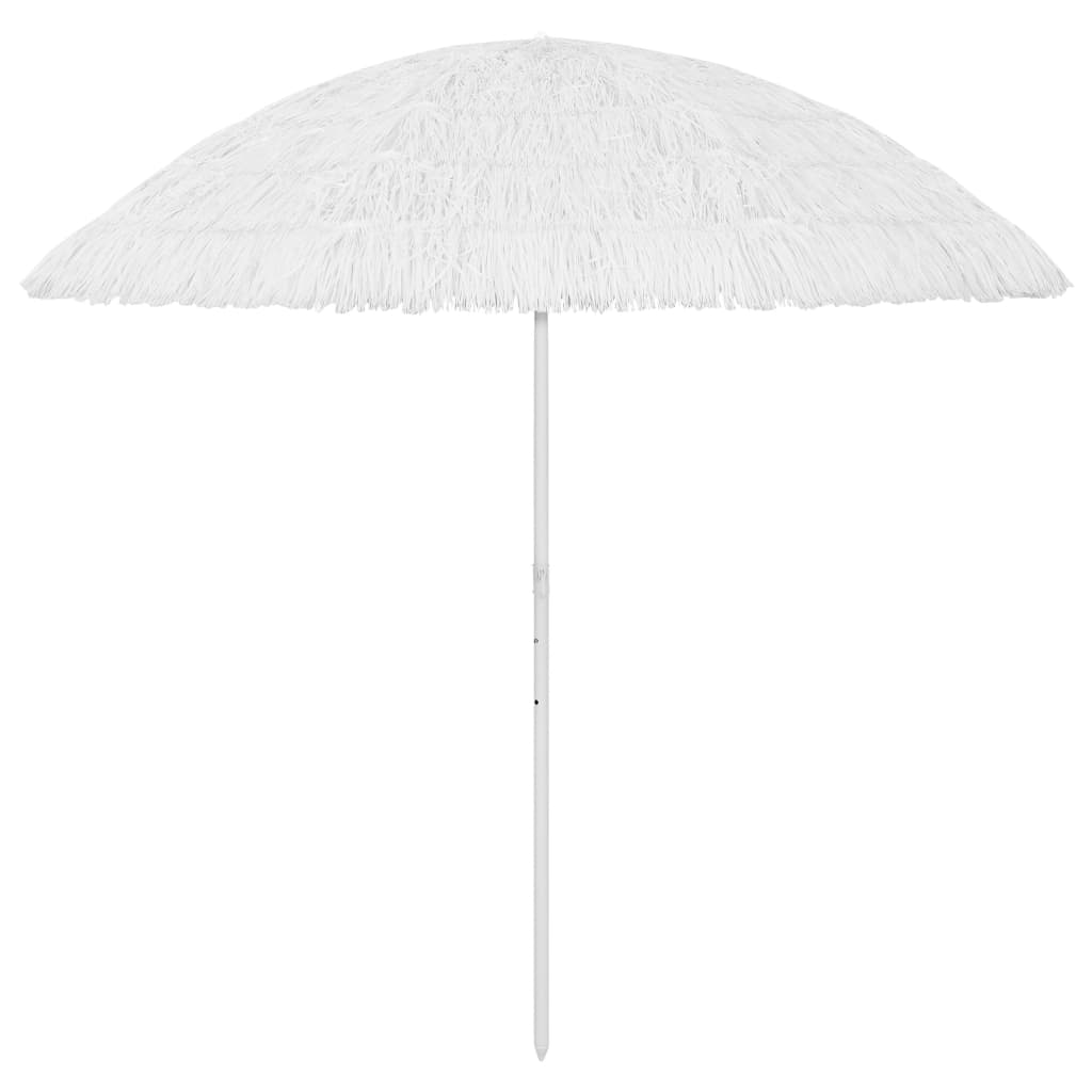 Vidaxl Strandparasol Hawaii 300 cm Weiß