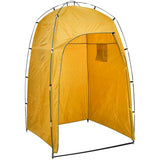 Vidaxl Shower-WC- Cambio de carpa amarilla