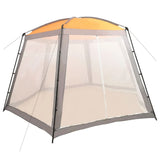 Tenda piscina Vidaxl 500x433x250 cm tessuto grigio