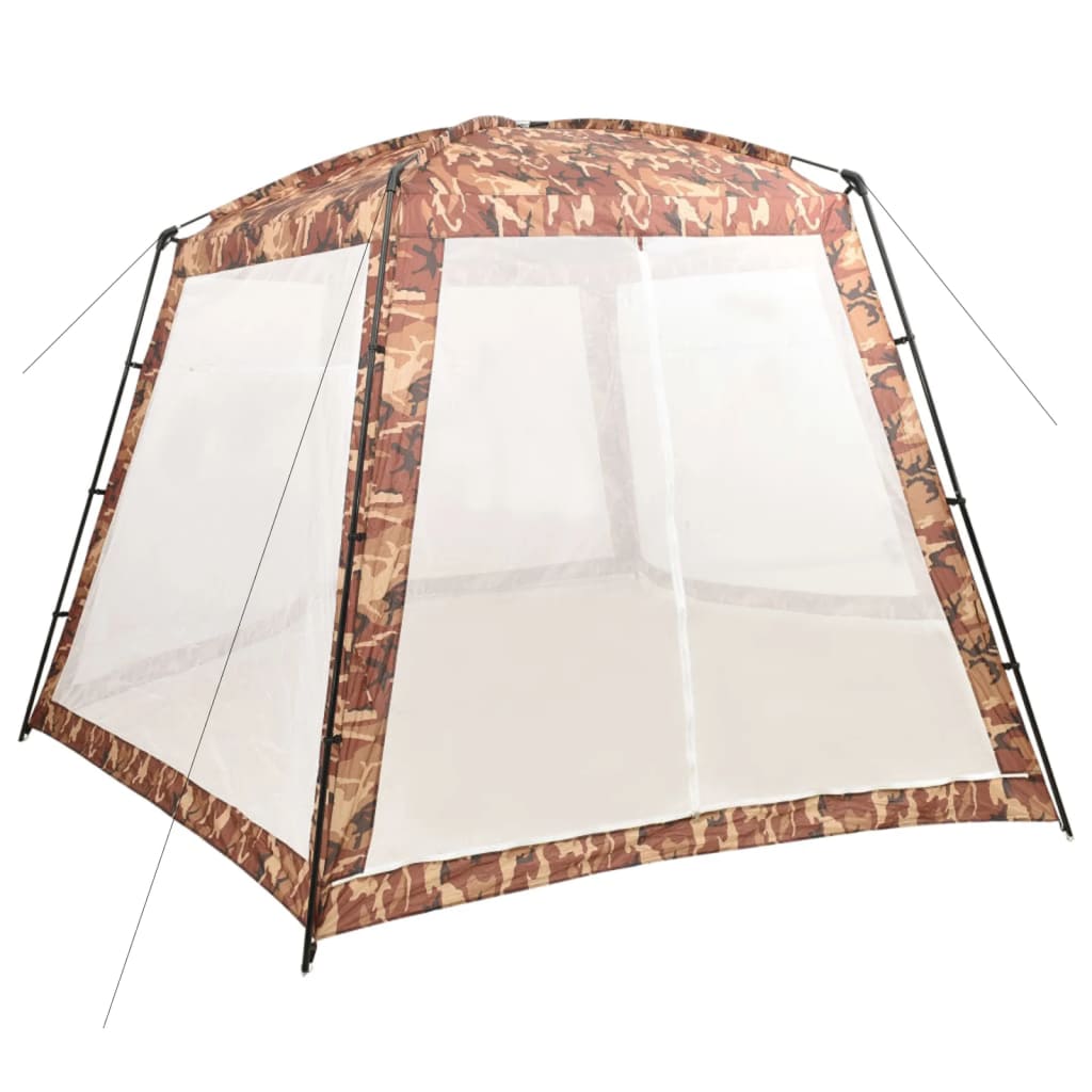 Vidaxl Piscine Tent 500x433x250 cm Camouflage de tissu