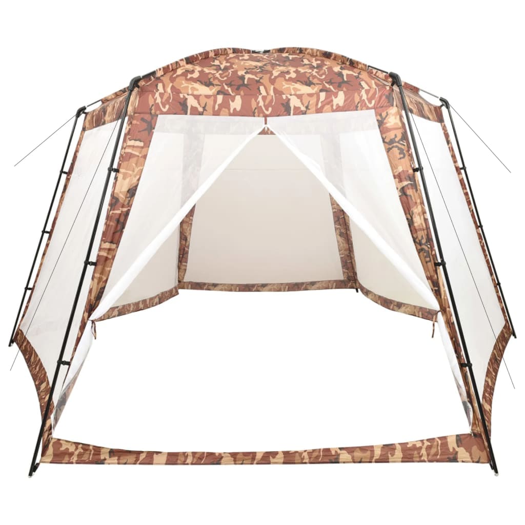 Tenda piscina Vidaxl 500x433x250 cm camuffato in tessuto