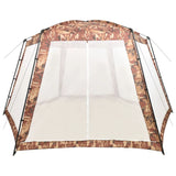 Vidaxl Piscine Tent 590x520x250 cm Camouflage de tissu