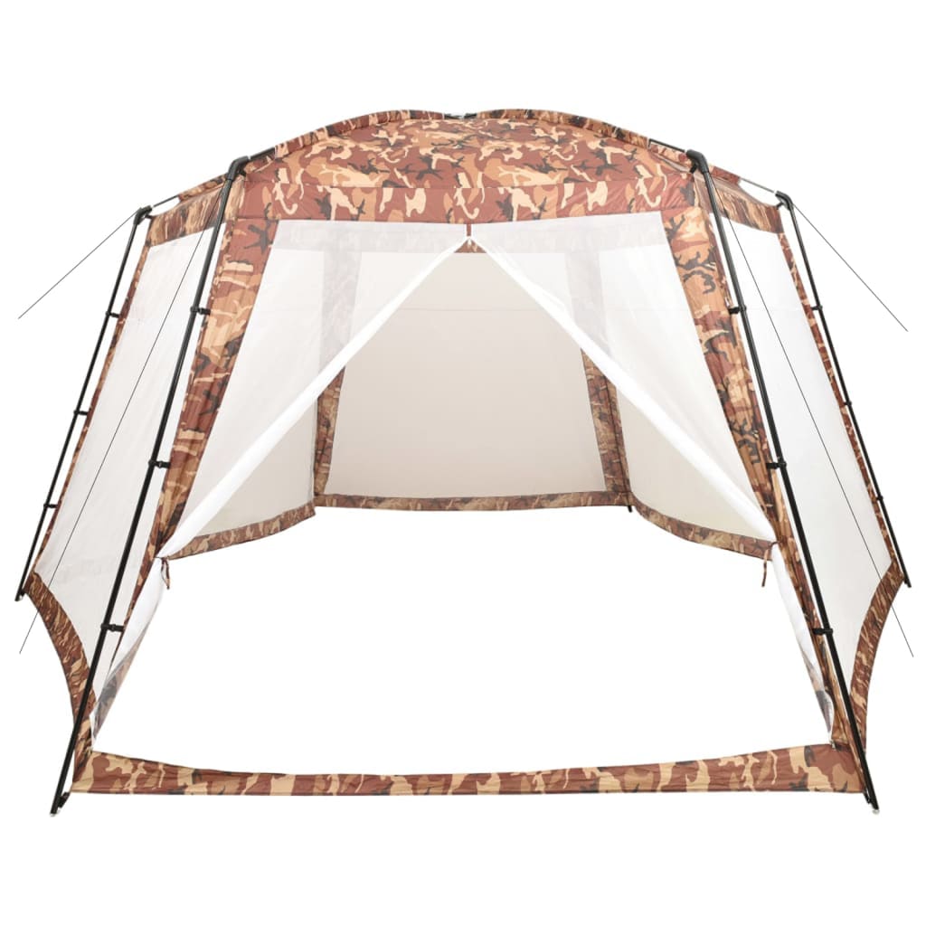 Vidaxl Piscine Tent 590x520x250 cm Camouflage de tissu