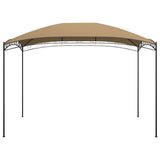 Vidaxl Arbor 180 g m² 3x4x2.65 m taupe