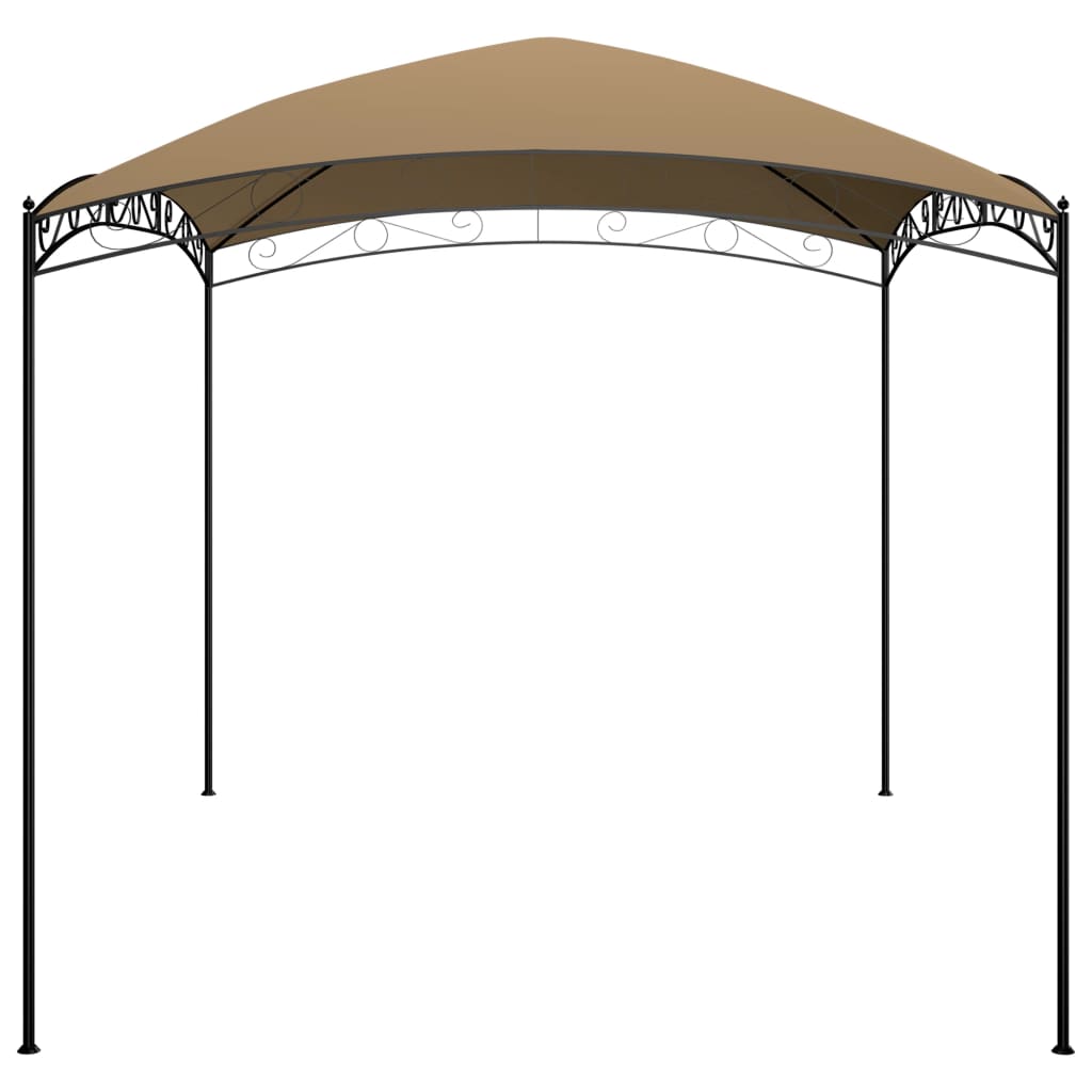 Vidaxl Arbor 180 g m² 3x4x2.65 m taupe