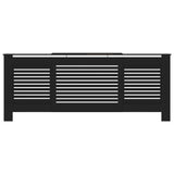 Vidaxl Radiatorom Construction 205 cm MDF nero