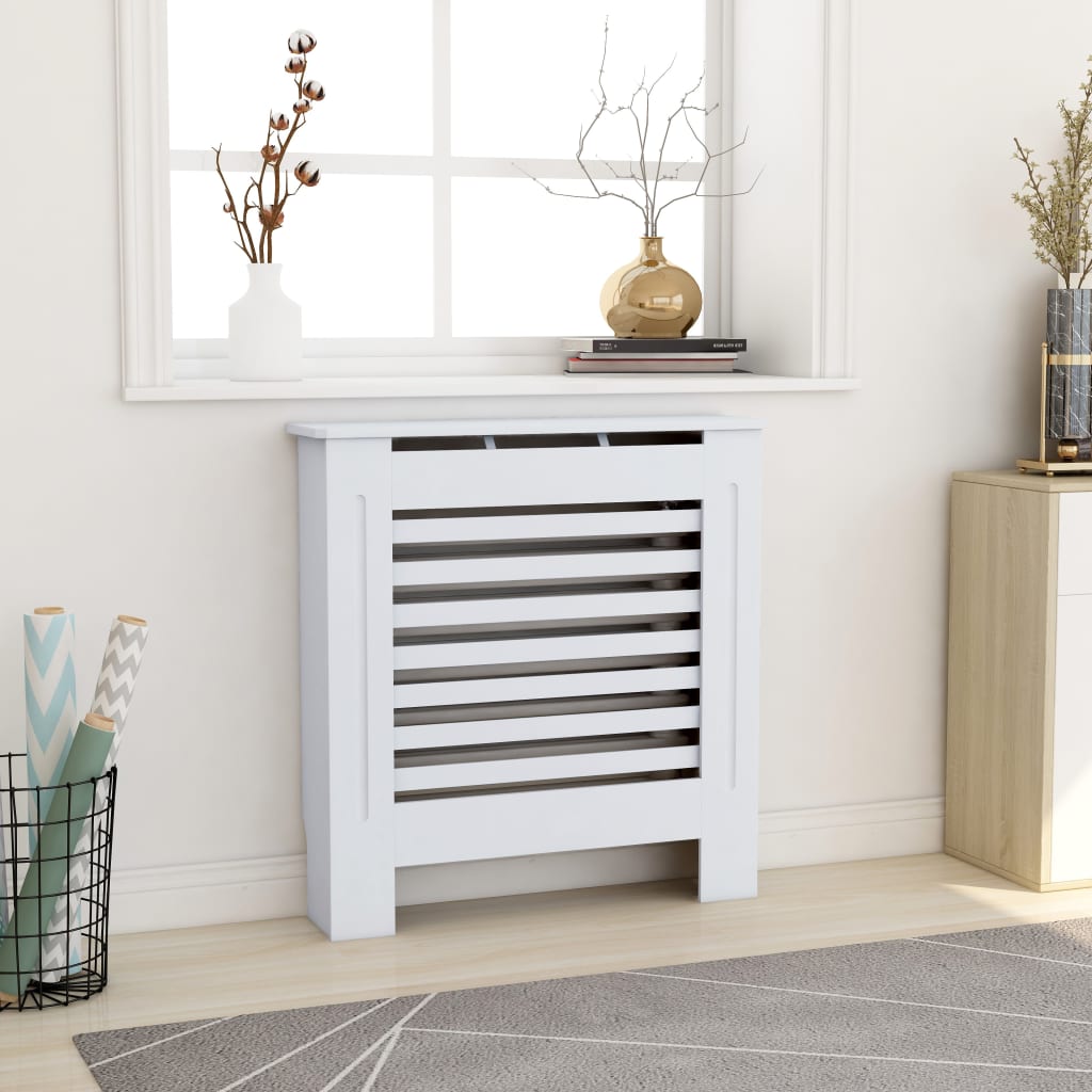 Vidaxl Radiatorom Construction 78 cm MDF White