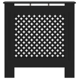 Vidaxl Radiatorom construction 78 cm MDF Black