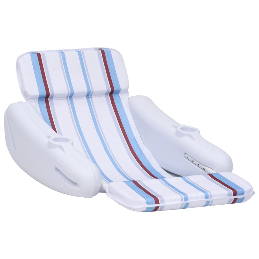 Chaise de piscine vidaxl flottante 140x83x60 cm