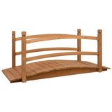 Vidaxl Garden Bridge 140x60x60 cm Trden pinewood