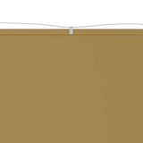 Vidaxl Luifel vertikal 60x420 cm oxford tyg beige