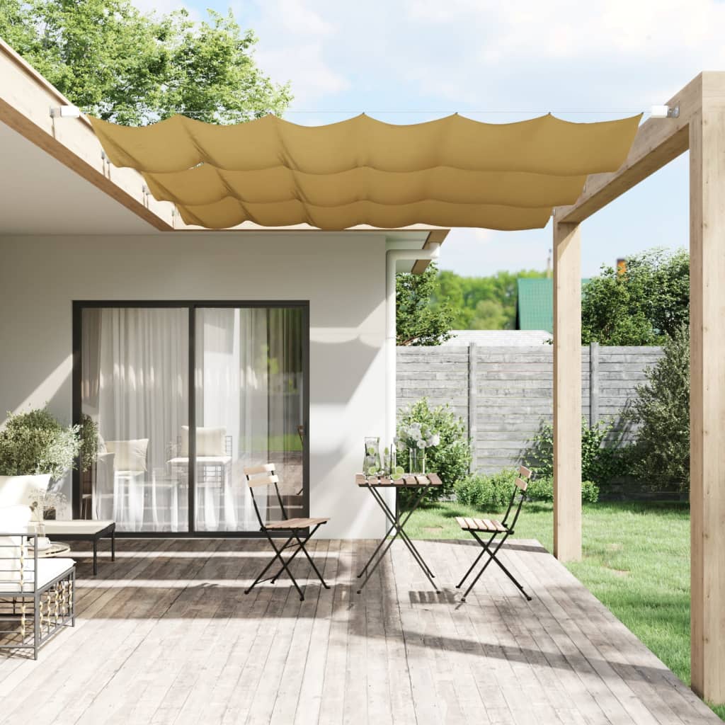 Vidaxl Luifel vertikal 100x270 cm oxford tyg beige