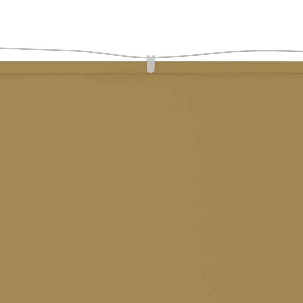 Vidaxl Luifel Vertical 140x270 cm Oxford Fabric beige