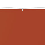 Vidaxl Luifel Vertical 140x360 CM Oxford Fabric Terracotta -färgad