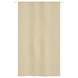 VidaXL Balkonscherm 140x240 cm oxford stof beige