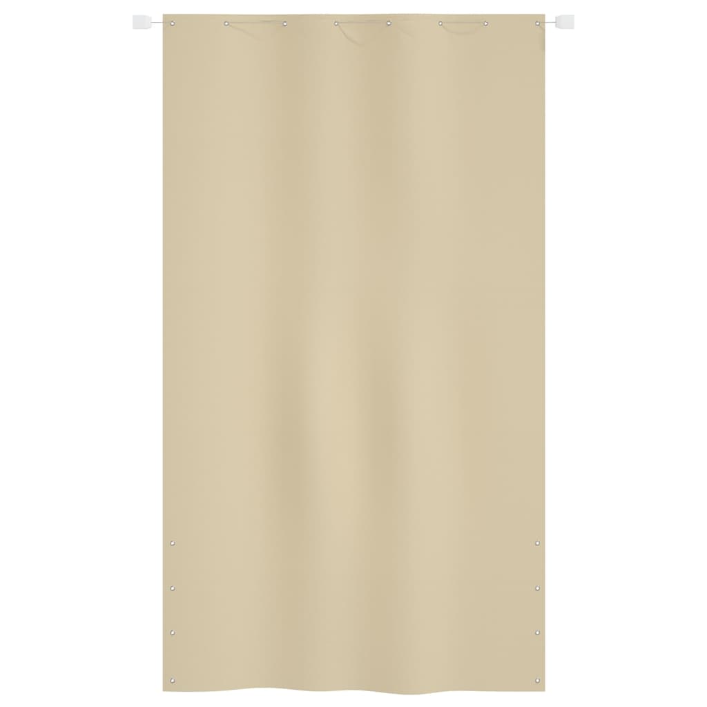 Vidaxl Balkon ekran 140x240 cm Oxford Fabric Beige