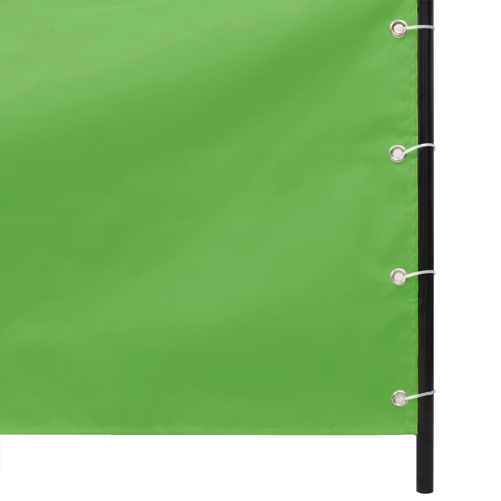 VidaXL Balkonscherm 80x240 cm oxford stof lichtgroen