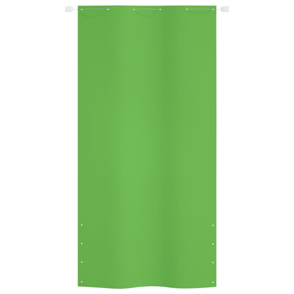 VidaXL Balkonscherm 120x240 cm oxford stof lichtgroen