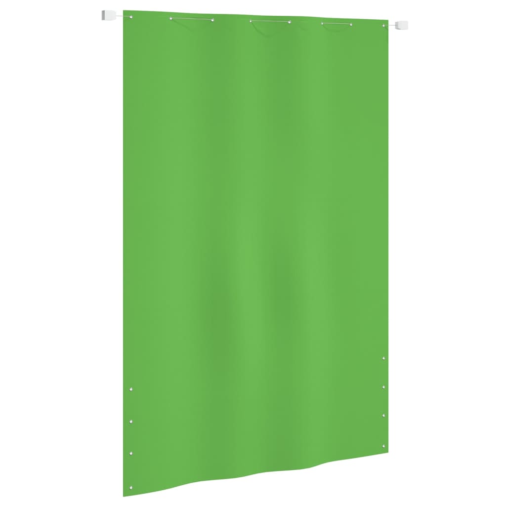 VidaXL Balkonscherm 160x240 cm oxford stof lichtgroen