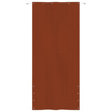 VIDAXL -Balkon -Bildschirm 120x240 cm Oxford Fabric Terracotta -Colored