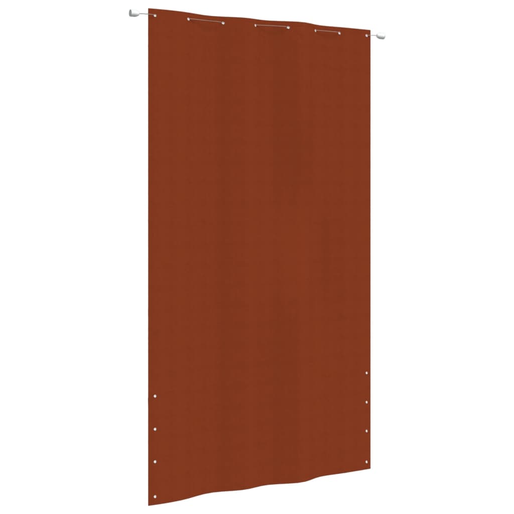 Vidaxl Balcony screen 160x240 cm Oxford fabric terracotta -colored