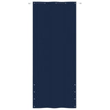 VidaXL Balkonscherm 100x240 cm oxford stof blauw