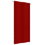 VidaXL Balkonscherm 100x240 cm oxford stof rood