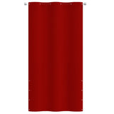 Vidaxl Balkon-Screen 120x240 cm Oxford Stoff rout