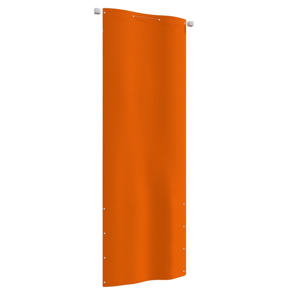 Vidaxl Balkon Bildschirm 80x240 cm Oxford Fabric Orange