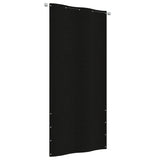 Vidaxl Balcony screen 100x240 cm Oxford fabric black