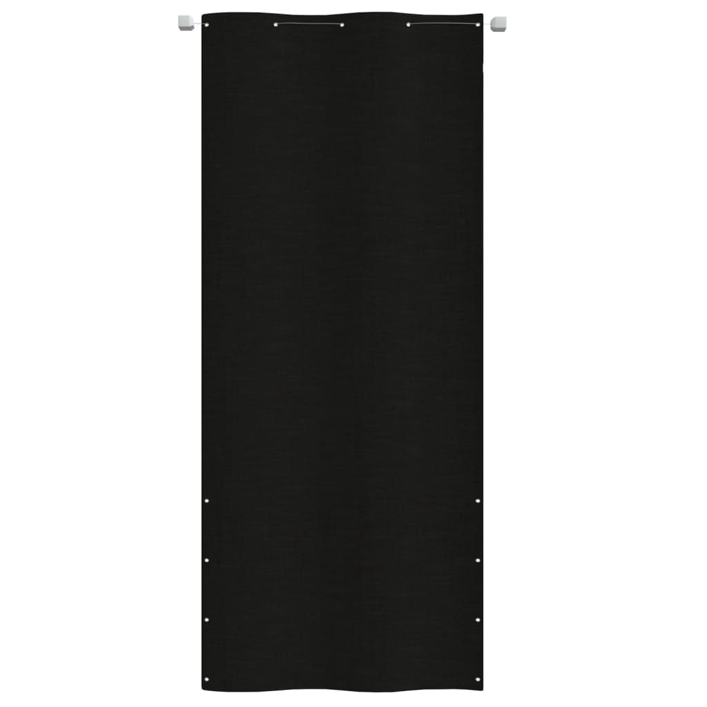 Vidaxl Balcony screen 100x240 cm Oxford fabric black