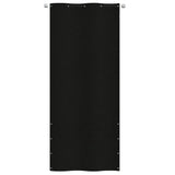 Écran de balcon Vidaxl 100x240 cm Oxford tissu noir