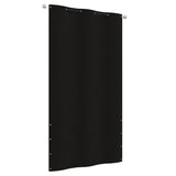 Pantalla de balcón Vidaxl 120x240 cm Oxford Fabric Negro