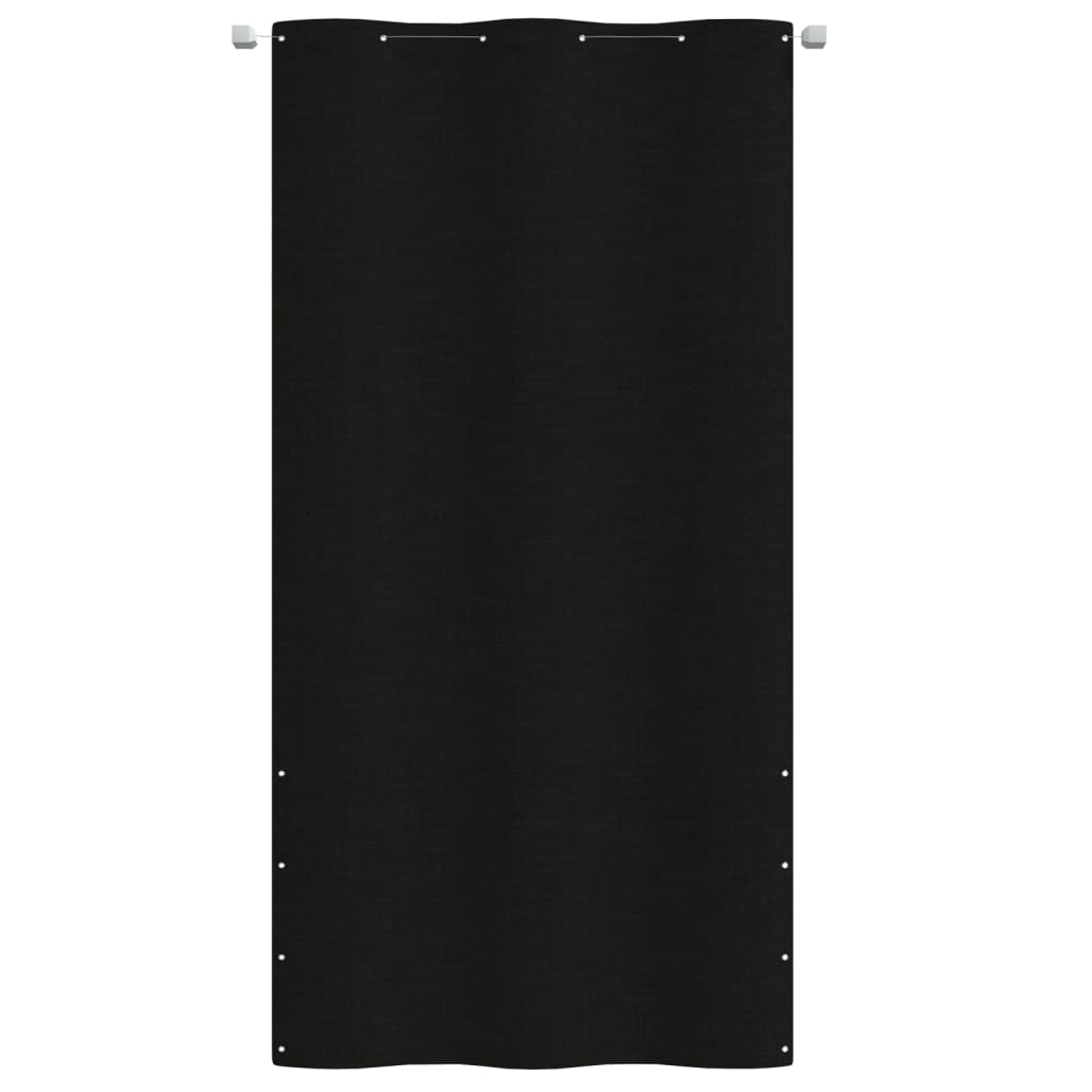 VidaXL Balkonscherm 120x240 cm oxford stof zwart