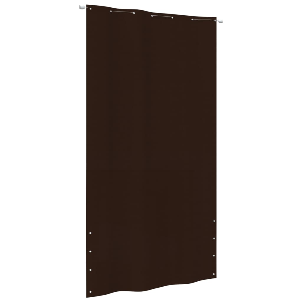 Vidaxl balkongskjerm 140x240 cm Oxford Fabric Brown