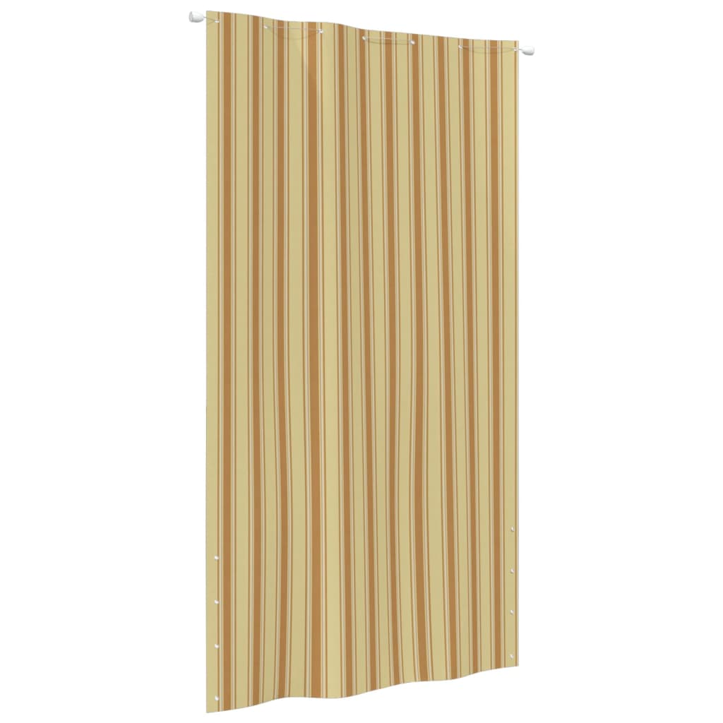 Vidaxl Balcony screen 140x240 cm Oxford fabric yellow and orange