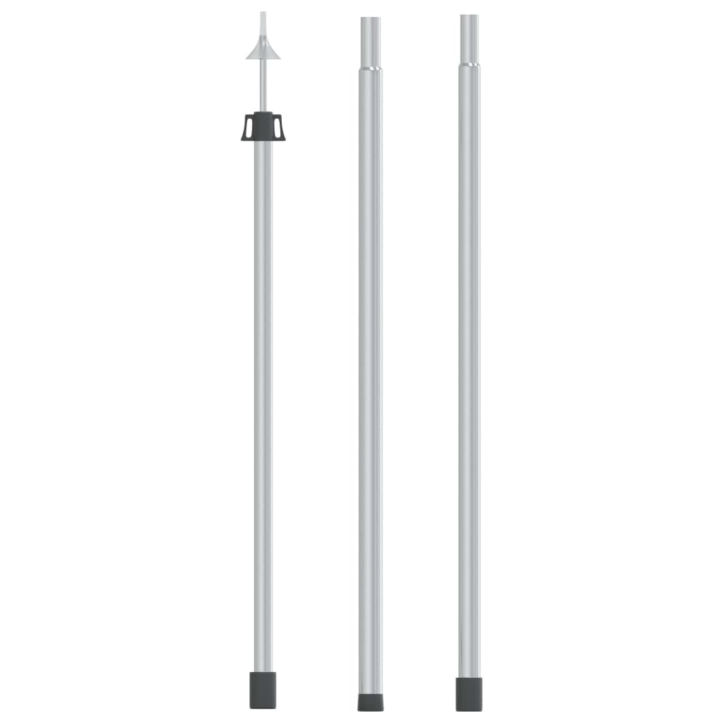 Vidaxl Luifelstok Telescopic 102-260 cm aluminium