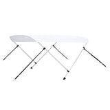 Vidaxl biminitop 2-bows 150x120x110 cm blanc